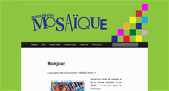 Desktop Screenshot of mosaique-pechbusque.org